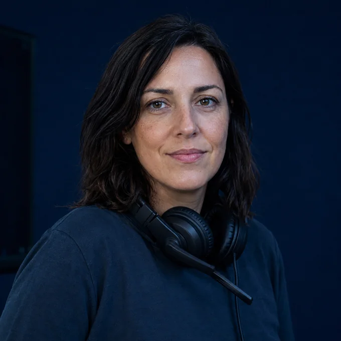 Retrato de Marta Pellicer, realizadora en directo