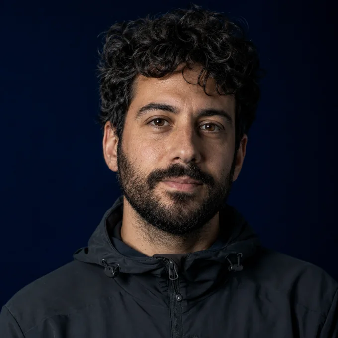 Retrato de Iván Cuadrado, ingeniero de sonido